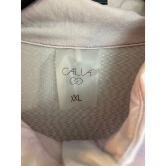 Calia Women's UV Long Sleeve 1/2 Zip Golf Shirt Soft Clouds Lilac (XXL) - Picture 5 of 8